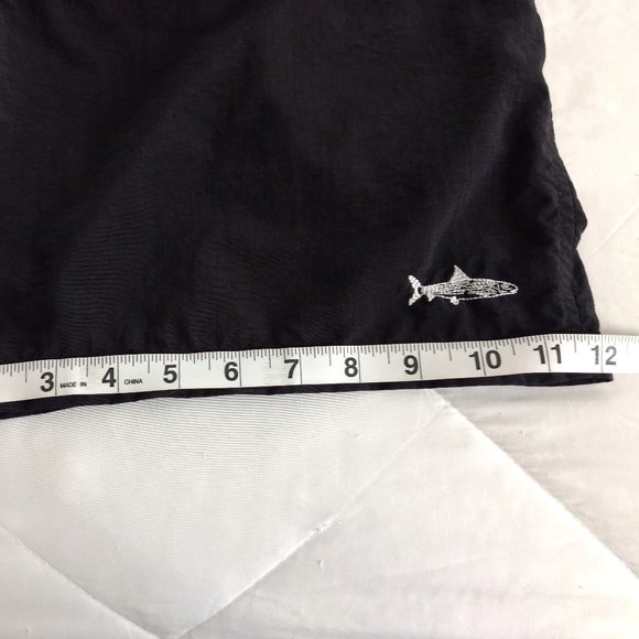 COLUMBIA PFG Swim Trunks Men's S Black Nylon‎ Packable Lined Logo Pocket - Picture 13 of 14
